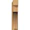 Ekena Millwork Westlake Block Rough Sawn Outlooker, Western Red Cedar, 8"W x 32"D x 36"H OUT08X32X36WTL05RWR - alternate 4